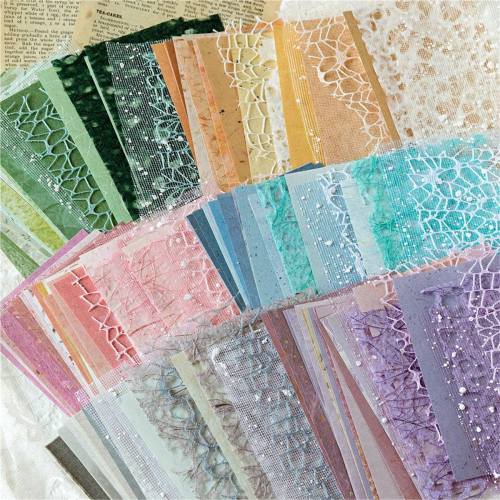 156 Sheets Textured Scrapbook Paper, 6 Pack Decorative Craft Paper 2