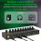 Professional 10 Channel Sound Mixer EU Plug 7