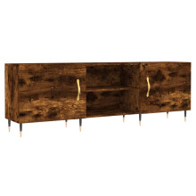 (smoked oak) vidaXL TV Cabinet TV Unit Sideboard Media Unit Concrete Grey Engineered Wood