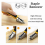 Upholstery and Repair Staple Tack Puller Nail Remover Tool Set 3