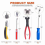Upholstery and Repair Staple Tack Puller Nail Remover Tool Set 2