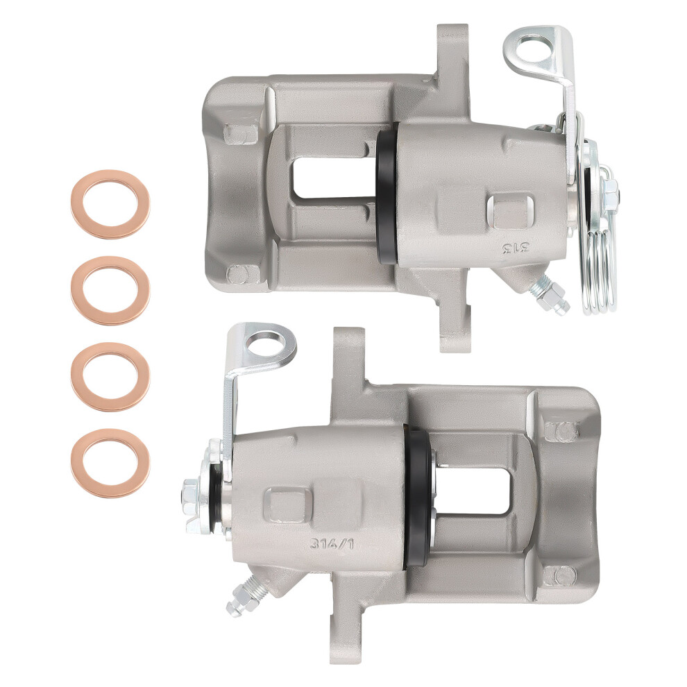 Pair Rear Brake Caliper for Audi A3 TT Seat LEON VW Golf 1J0615423B 1J0615424B - Image 3