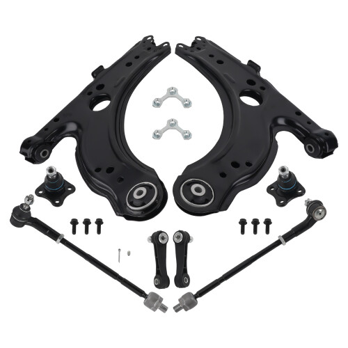 Front Lower Suspension Wishbone Control Arm Kit 1.9 2.0 For VW Golf MK4 Bora 1