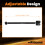 2x Einstellbar Querlenker Querstrebe for BMW E36 E46 M3 Hinten Sturz Controlarm 3