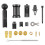 18xPetrol Injector Puller Extractor Install Removal Tool Set para Audi VW FSI 1.4 4