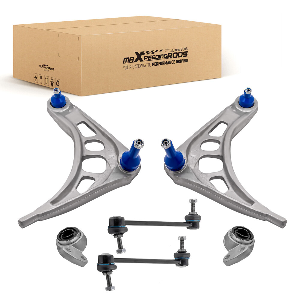 6Pcs Front Lower Control Arms Kit For Bmw E46 316I 330D 328I 31126774820 6941477776514