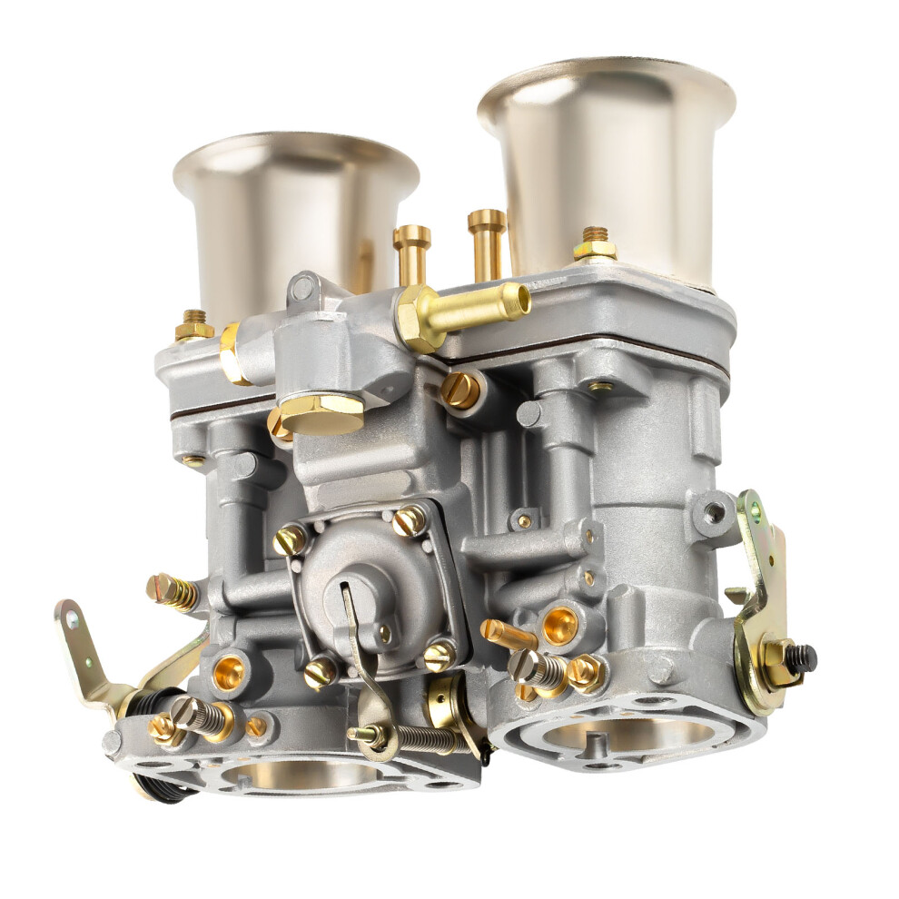 TWIN CARBURETOR 2 BARREL FOR VW BEETLE BUG FIAT PORSCHE W/ AIR HORNS 40 IDF - Image 6