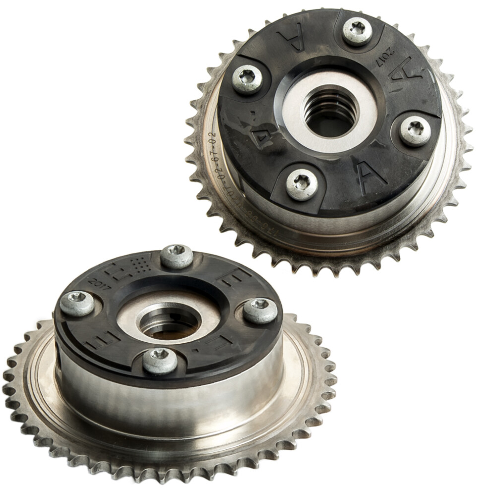 Pair Camshaft Adjuster For Mercedes M271 C230 W203 2003-2005 1.8L 2710500647 6971362687243