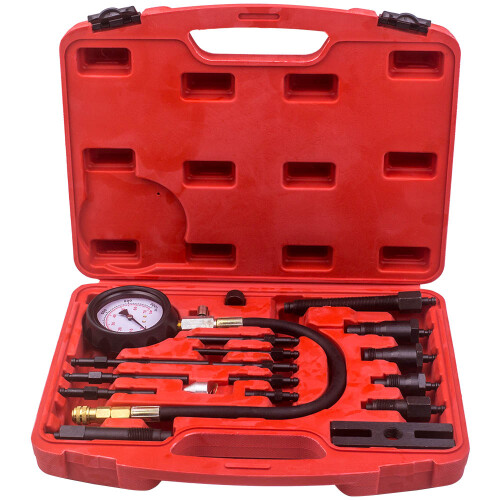 Diesel Engine Compression Tester Test Tool Set Kit For Auto Tractor Car