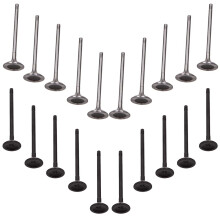 20pcs Intake Exhaust Valves for Volvo S40 S60 2.5L L5 T5 S70 S80 Engine Valve