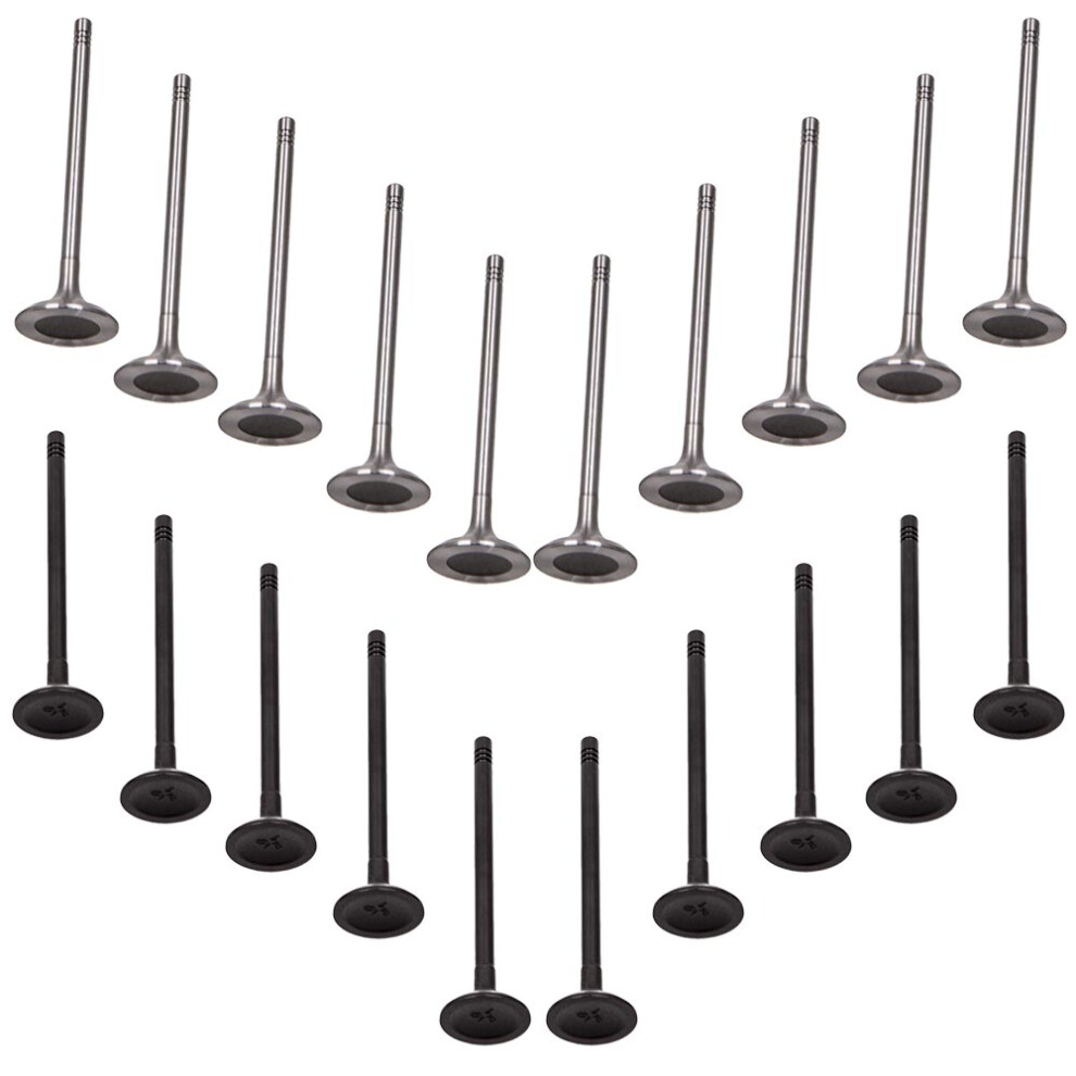 20Pcs Intake Exhaust Valves For Volvo S40 S60 2.5L L5 T5 S70 S80 Engine Valve