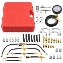 Injection Gauge Pressure Tester Measure Fuel Compression Tool Kit Set