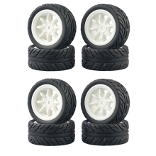 8 stuks rubberen banden voor SG1603 SG1604 SG1605 UD1601 UD1602 UD1603 UD1604 1/16 RC auto-upgradeonderdelen, 1