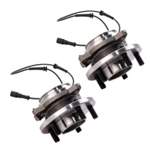 2x Front Wheel Bearing Hub & Abs Sensor Fit Land Rover Discovery 2 1998-2004