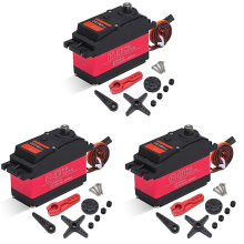 3x High Torque Waterdichte 60Kg 180 DS5160 Metal Gear Digitale Servo voor RC Robot Auto 1/6 Axiaal SCX6 1/5 Redcat Baja