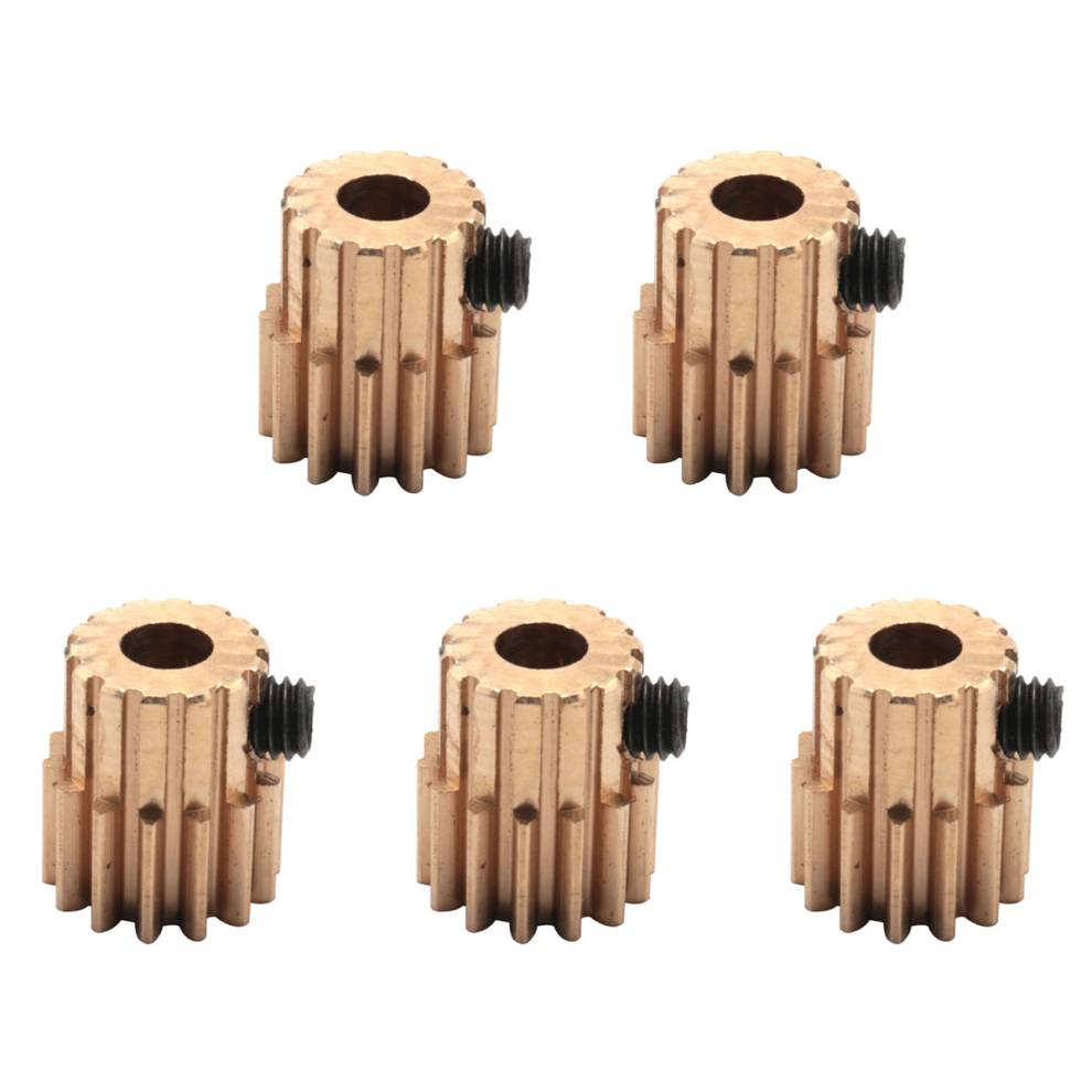 Photos - Parts for Drones & RC models 5PC Model Car 14T Motor Gear 0.5M Module R86044 Metal Pinion Gears for 86100 1:10 RC Cars Accessories
