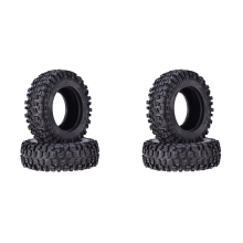4Pcs Rubber Tires Wheel Tyre for 12428 12428-A/ 12423 1/12 RC Car Spare Replace Parts,Right