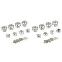 8 stuks metalen velgnaven voor C14 C24 C24-1 C34 C44 B14 B24 1/16 RC auto-upgrade-onderdelen en accessoires, 3