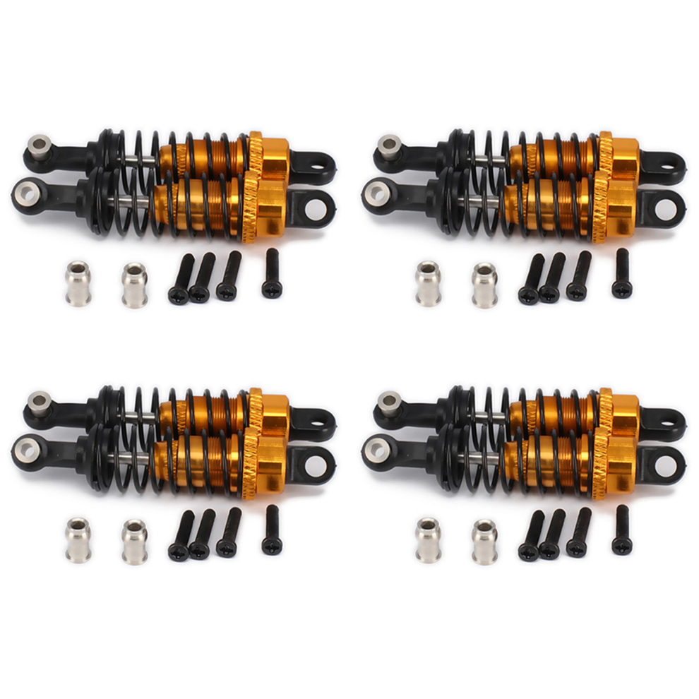 8 Pcs Oil Adjustable 65Mm Damper for 1/18 A959 A969 A979 K929 ,Yellow-image-OPC-PJTJZZN-NEW