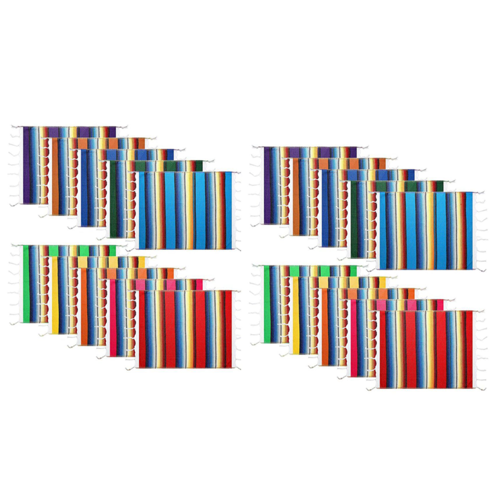 Washable Placemats Mexican Table Runner 33x48cm for Party-image-OPC-PJTK2DP-NEW