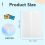 120Pcs Pre-Folded Vellum Paper, Printable Jackets 5X7 Inch 5