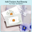 120Pcs Pre-Folded Vellum Paper, Printable Jackets 5X7 Inch 7