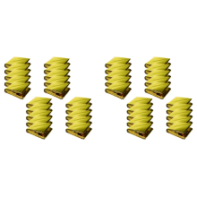20 stuks camping nood mylar thermische dekens folie deken