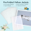 120Pcs Pre-Folded Vellum Paper, Printable Jackets 5X7 Inch 6