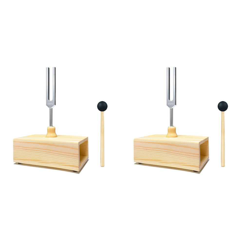 Tlily 432 Hz Tuning Fork With Resonance Box