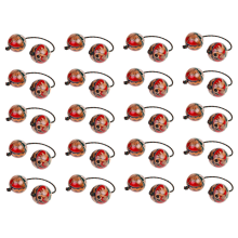 Handgetekende maracas, muziekinstrumenten, ritmische bal shaker