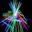 100PCS Fluorescence Light Glow Sticks Bracelets Necklaces Neon 5
