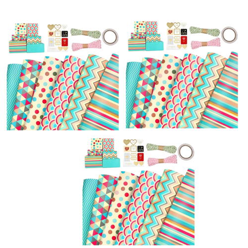 Wrapping Paper Sheets,for Christmas Birthday Party 1