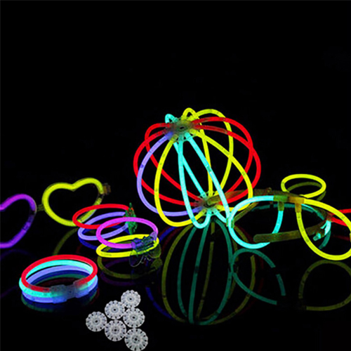100PCS Fluorescence Light Glow Sticks Bracelets Necklaces Neon 2