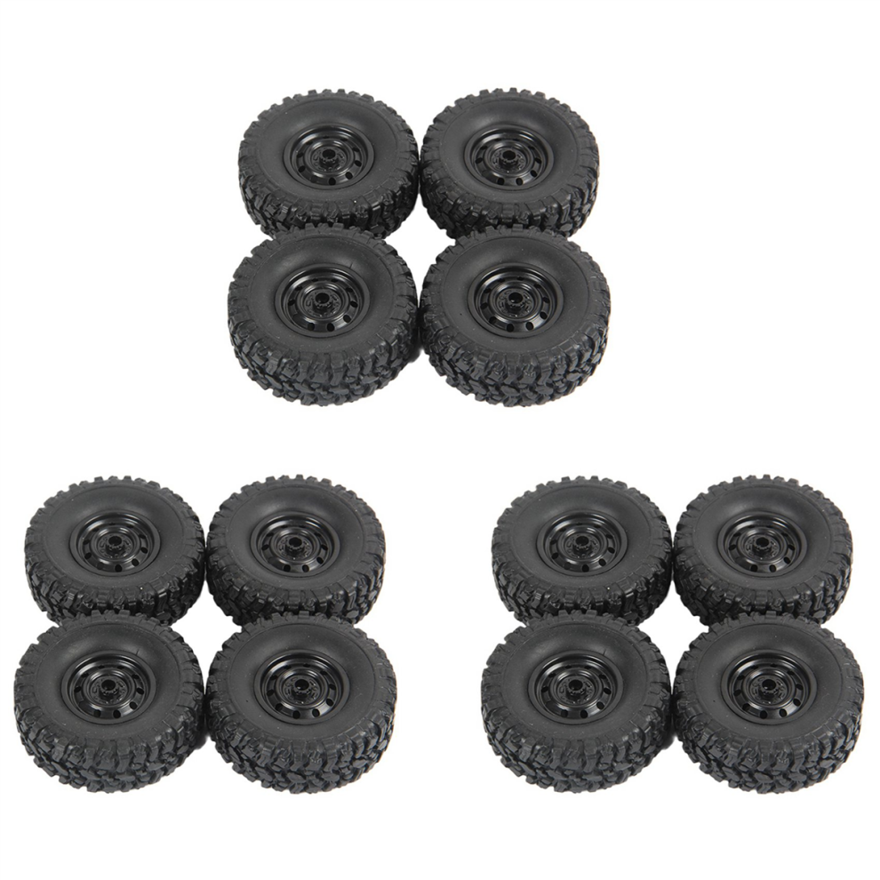 12Pcs 65Mm Tire Tyres Wheel For Mn D90 D99s Mn-90 Mn91 Mn98 Mn99s C14 C24 C24-1 C34 B14 B24 B36 Rc Car Upgrade Parts 4853890000447