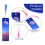 35Pieces Sublimation Blank Bookmark,Heat Transfer Bookmarks with Hole 6