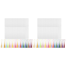 35 stuks sublimatie blanco bladwijzers, warmteoverdracht bladwijzers met gat