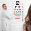 Eye Chart, Chart No Fading for School Home Acuity Measuring 7