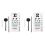 Eye Chart, Chart No Fading for School Home Acuity Measuring 2
