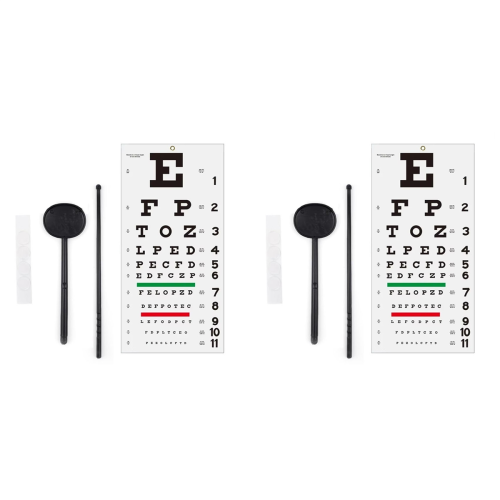 Eye Chart, Chart No Fading for School Home Acuity Measuring