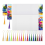 35Pieces Sublimation Blank Bookmark,Heat Transfer Bookmarks with Hole 3