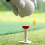 4 stuks golftees voor drivertraining, kunststof 9