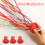 Streamers Popper Hand Throw Confetti Magisch Papier Cracker 5