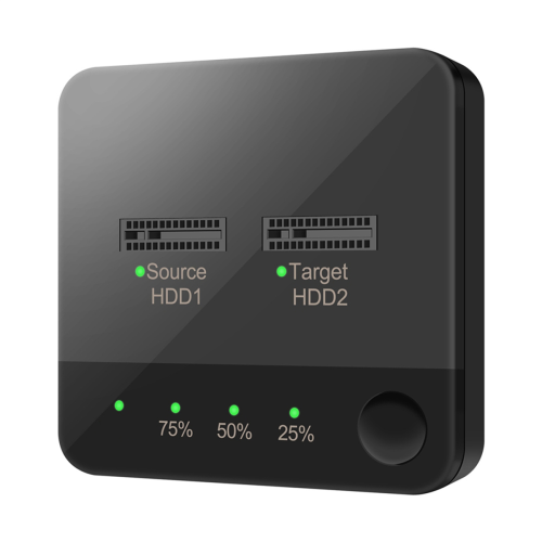 M.2 Dual Bay SSD Enclosure External Hard Disk Docking Station 2
