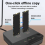 M.2 Dual Bay SSD Enclosure External Hard Disk Docking Station 6