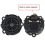 2 stuks autoluidsprekertweeter 100W 4Ω 2K-22KHz 6