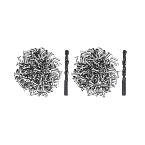 120 Pack Sleeves for 1/8 inch 5/32 or 3/16 Cable Railing