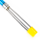 Blue Aluminum Alloy Pole Spear Detachable Three-Section Fork Clip 6