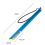 Blue Aluminum Alloy Pole Spear Detachable Three-Section Fork Clip 3