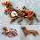 15,7 inch teckel hond dinerbord kaasplank kerst 7