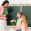 1 rol prikbordrand met bloementulpen 6